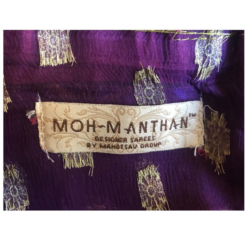 2-Pc Unique Designer Sari (Skirt + Duppatta) - Picture 6 of 8